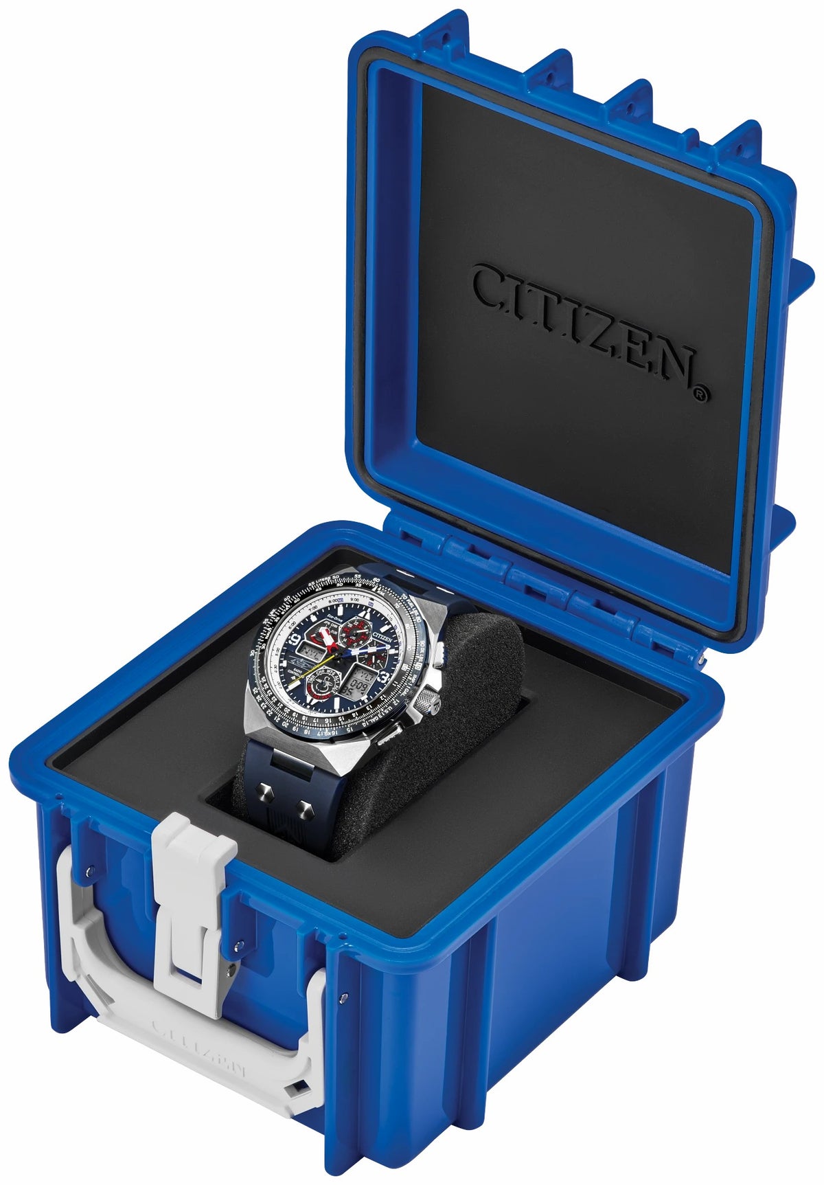 Citizen Promaster Sikorsky Blue Dial Rubber Strap JY8156-00L