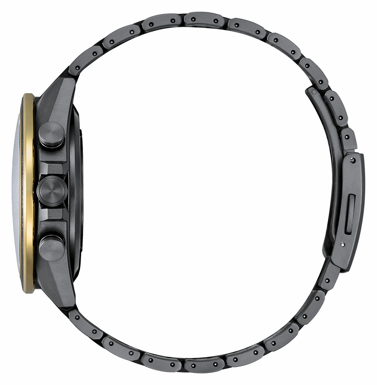 Citizen ATTESA LIGHT in BLACK Black Dial Super Titanium with DLC Coating Bracelet CC4078-51E