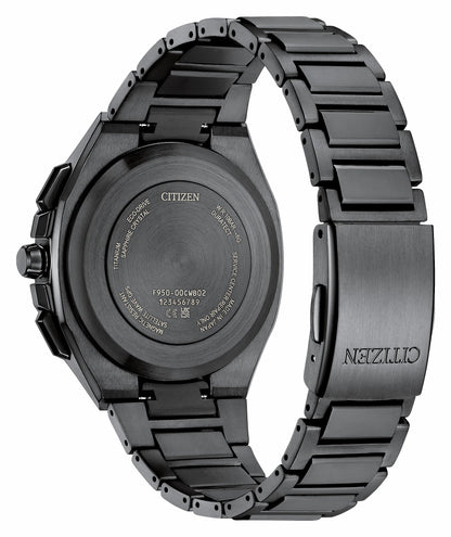 Citizen ATTESA Gray Dial Super Titanium with DLC Coating Bracelet CC4105-69E
