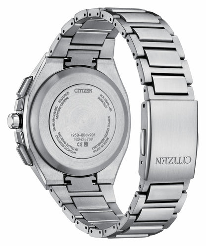 Citizen ATTESA Gray Dial Super Titanium Bracelet CC4104-53E