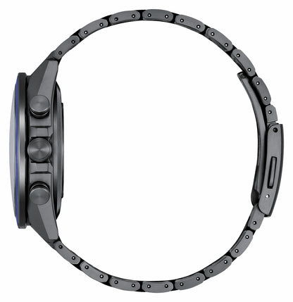 Citizen ATTESA Blue Dial Super Titanium with DLC Coating Bracelet CC4059-64L