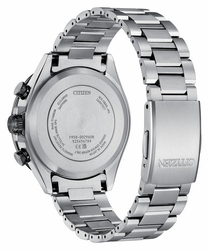 Citizen ATTESA Gray Dial Super Titanium Bracelet CC4058-67X