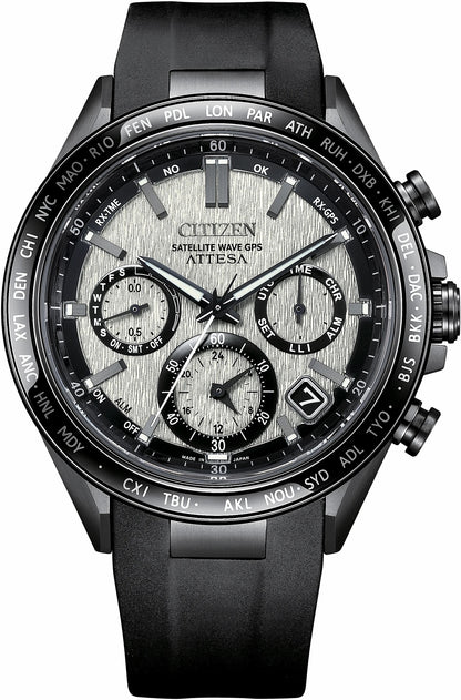 Citizen ATTESA Gray Dial Polyurethane Strap CC4055-14H