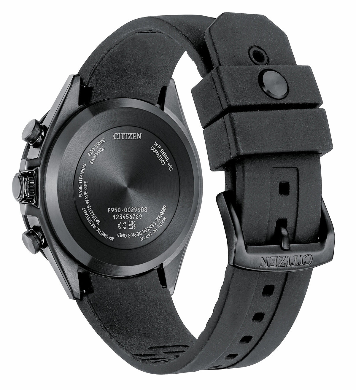 Citizen ATTESA Gray Dial Polyurethane Strap CC4055-14H