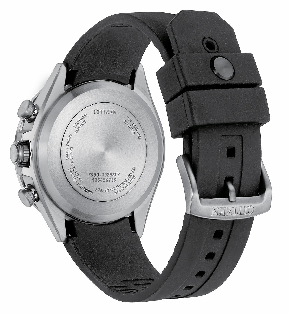 Citizen ATTESA Blue Dial Polyurethane Strap CC4050-18L