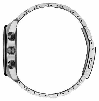 Citizen ATTESA Black Dial Super Titanium with DLC Coating Bracelet AT8295-56E