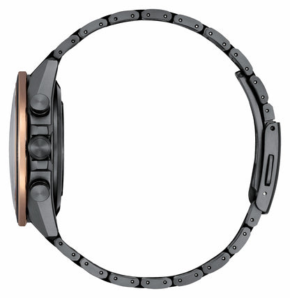 Citizen ATTESA Brown Dial Super Titanium with DLC Coating Bracelet CC4074-61W