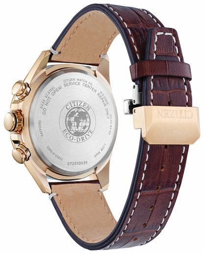 Citizen PCAT Green Dial Leather Strap CB5919-00X