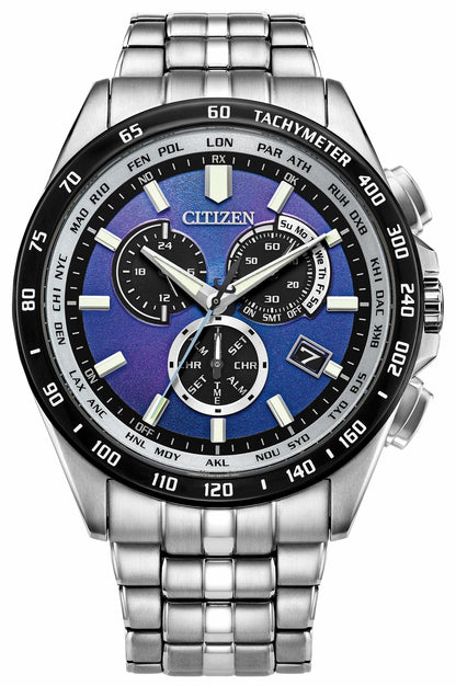 Citizen PCAT Blue Dial Stainless Steel Bracelet CB5874-81L