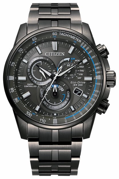 Citizen PCAT Gray Dial Stainless Steel Bracelet CB5887-55H