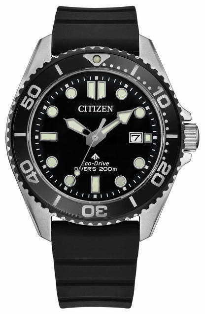 Citizen Promaster Dive Black Dial Polyurethane Strap BN0266-07E