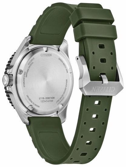 Citizen Promaster Dive White Dial Polyurethane Strap BN0265-00A