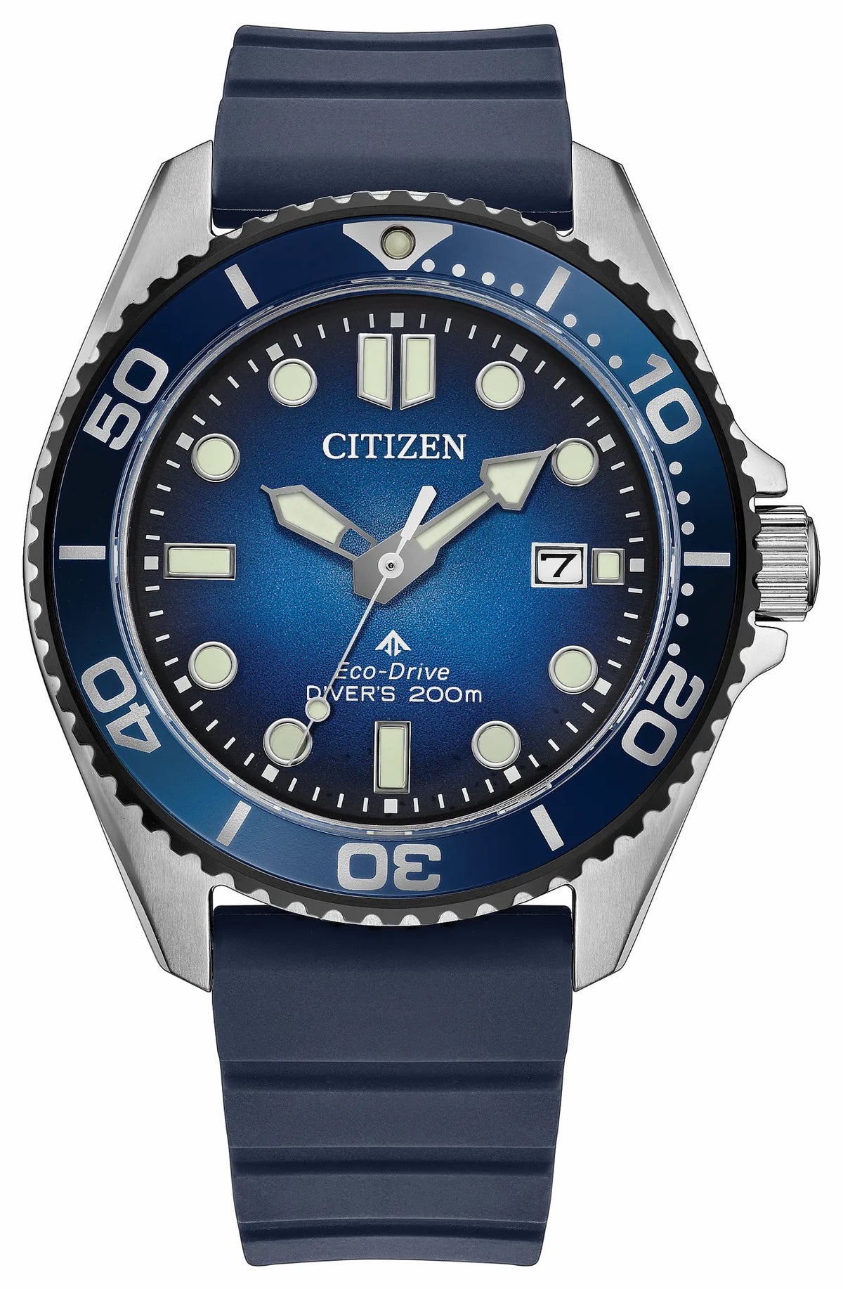 Citizen Promaster Dive Blue Dial Polyurethane Strap BN0267-04L