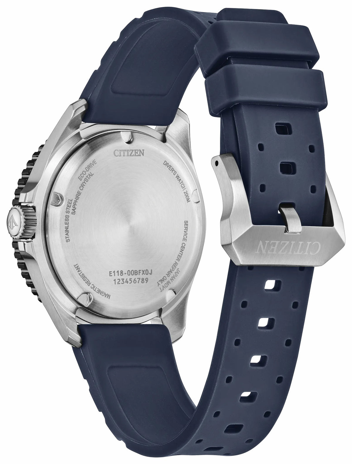 Citizen Promaster Dive Blue Dial Polyurethane Strap BN0267-04L