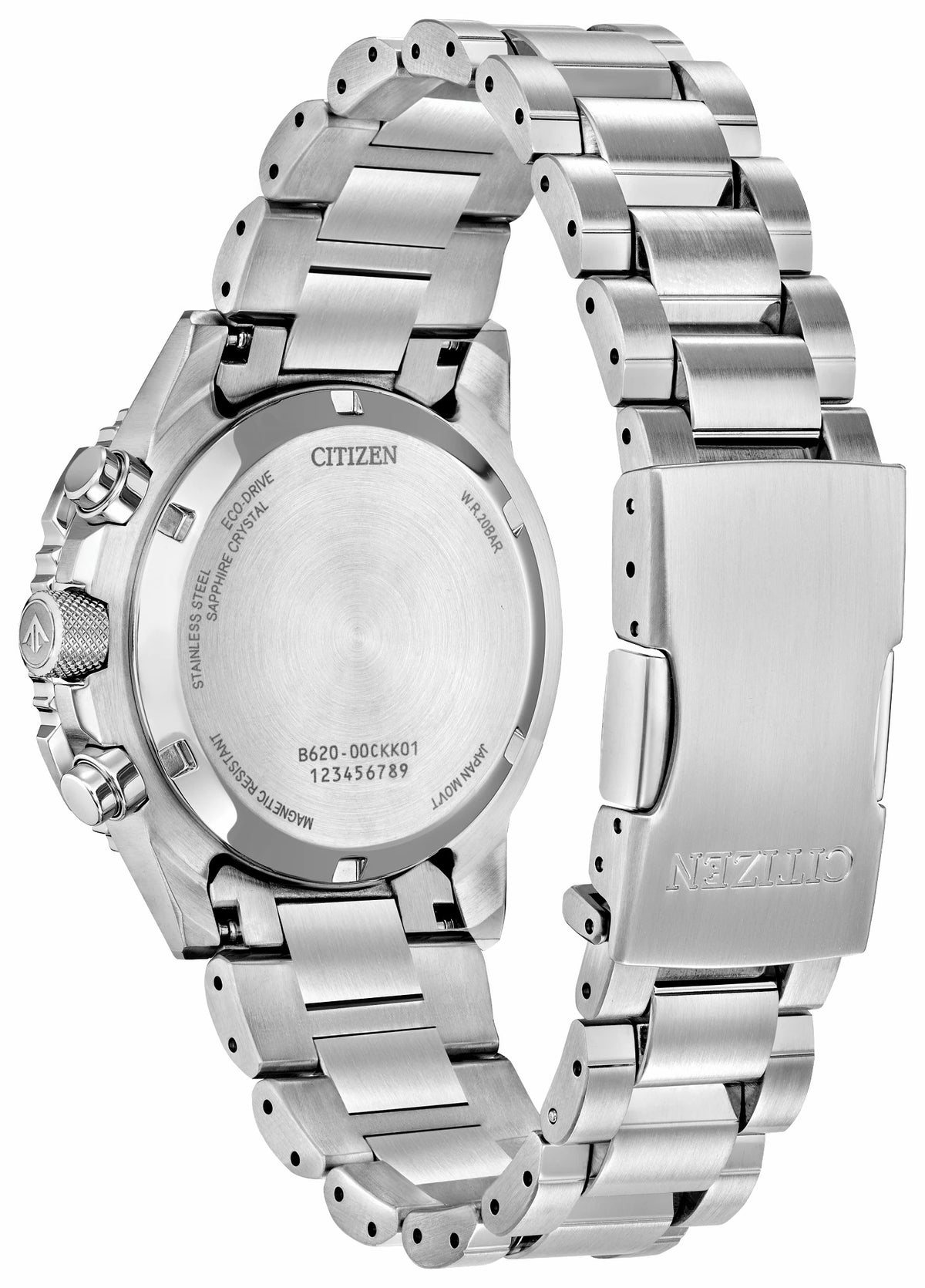 Citizen Promaster Navihawk Silver-Tone Dial Stainless Steel Bracelet CA4660-61A