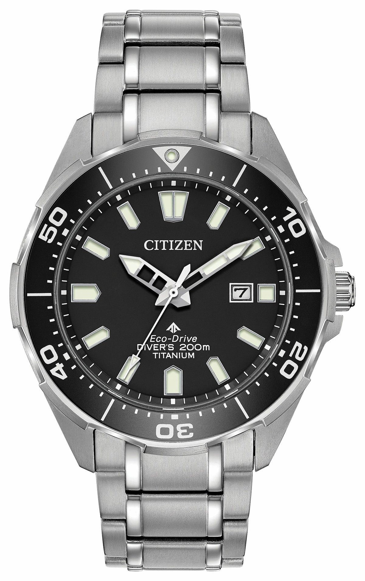 Citizen Promaster Diver - Men's Eco-Drive BN0200-56E Steel Watch