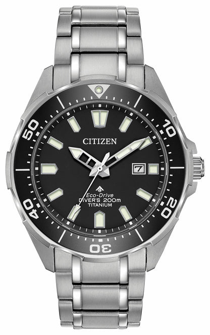 Citizen Promaster Diver - Men's Eco-Drive BN0200-56E Steel Watch