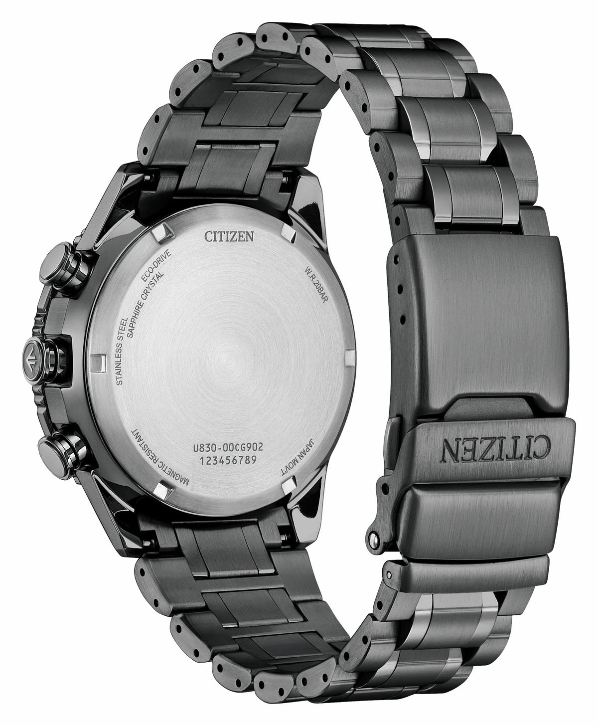 Citizen Promaster Skyhawk U830 Black Dial Stainless Steel Bracelet JV2005-58E