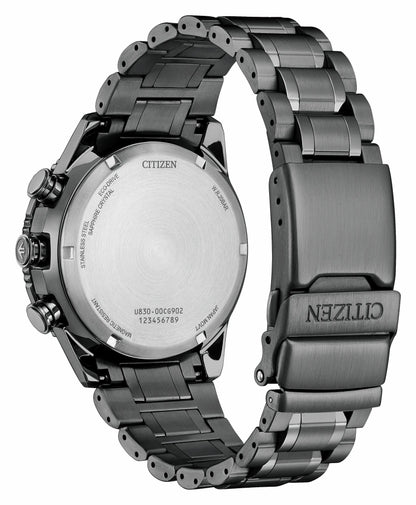 Citizen Promaster Skyhawk U830 Black Dial Stainless Steel Bracelet JV2005-58E