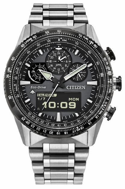 Citizen Promaster Skyhawk U830 Gray Dial Stainless Steel Bracelet JV2006-55H