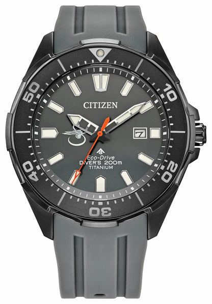 Citizen Promaster Sikorsky Gray Dial Polyurethane Strap BN0207-06H
