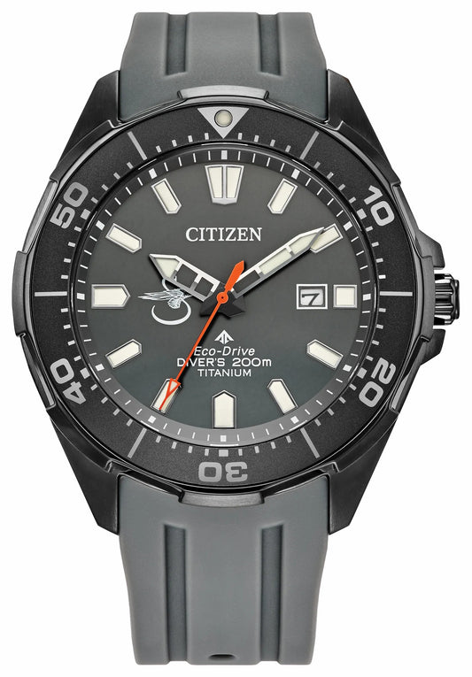 Citizen Promaster Sikorsky Gray Dial Polyurethane Strap BN0207-06H