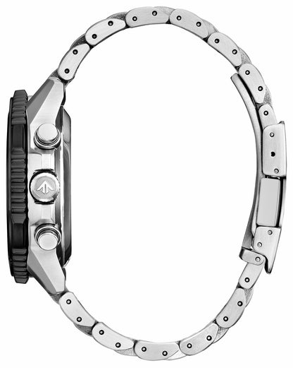 Citizen Promaster Navihawk Green Dial Stainless Steel Bracelet CA4664-60W