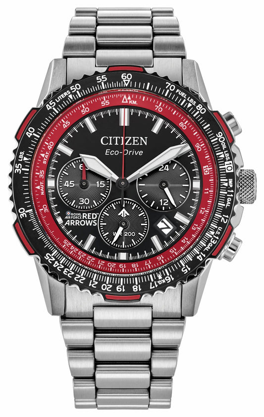 Citizen Promaster Navihawk Black Dial Stainless Steel Bracelet CA4666-56E