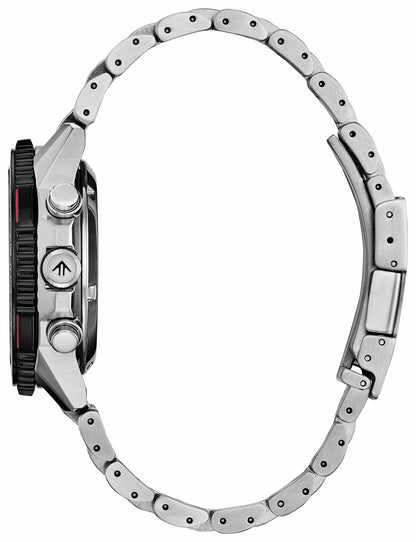 Citizen Promaster Navihawk Black Dial Stainless Steel Bracelet CA4666-56E