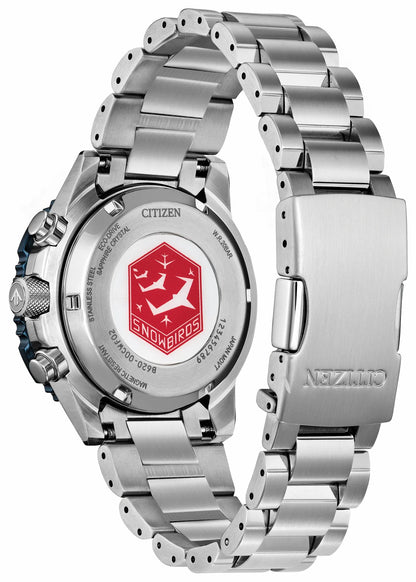Citizen Promaster Navihawk Red Dial Stainless Steel Bracelet CA4668-51X