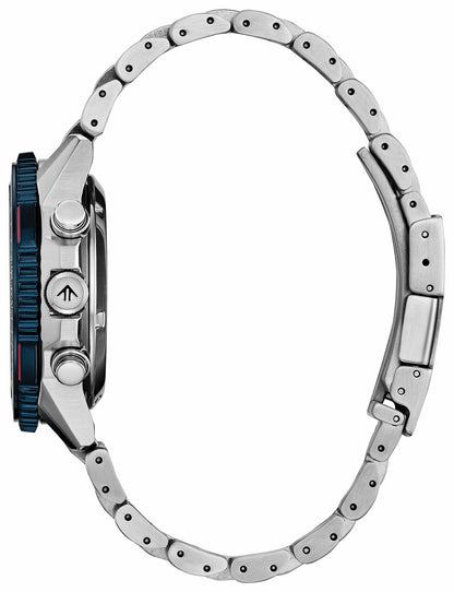 Citizen Promaster Navihawk Red Dial Stainless Steel Bracelet CA4668-51X