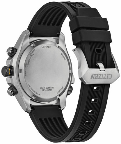 Citizen Promaster Land U822 Black Dial Polyurethane Strap JV1007-07E