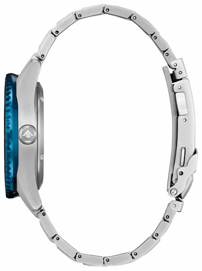 Citizen Promaster Fujitsubo Blue Dial Super Titanium with Duratect Platinum Bracelet NB6026-56L