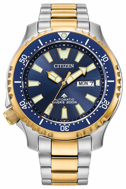Citizen Promaster Dive Automatic Blue Dial Stainless Steel Bracelet NY0154-51L