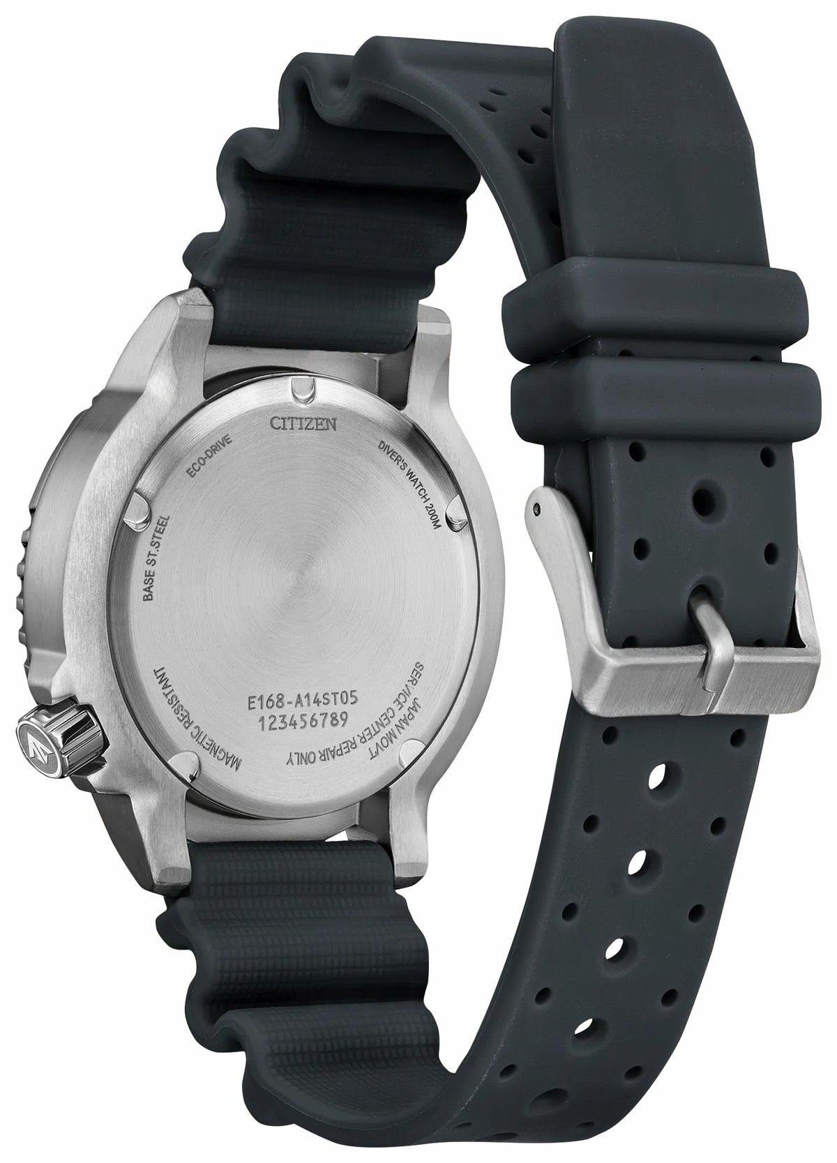 Citizen Promaster Dive Blue Dial Polyurethane Strap BN0167-09W