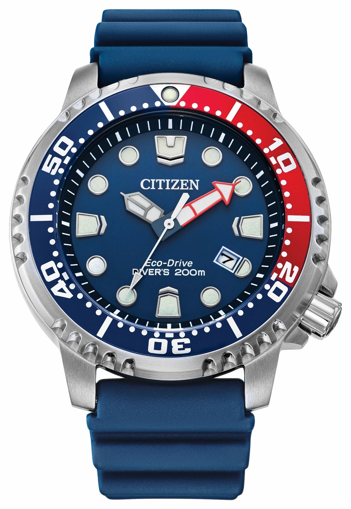 Citizen Promaster Dive Blue Dial Polyurethane Strap BN0168-06L
