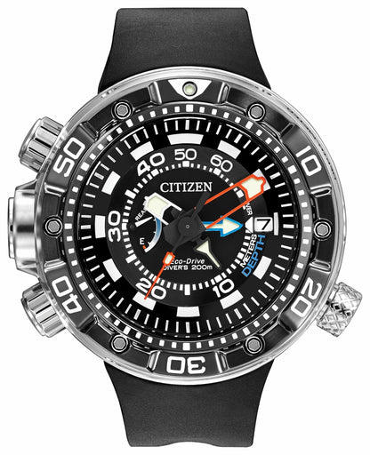 Citizen Promaster Aqualand 200M - Men's Eco-Drive Black Dive Watch