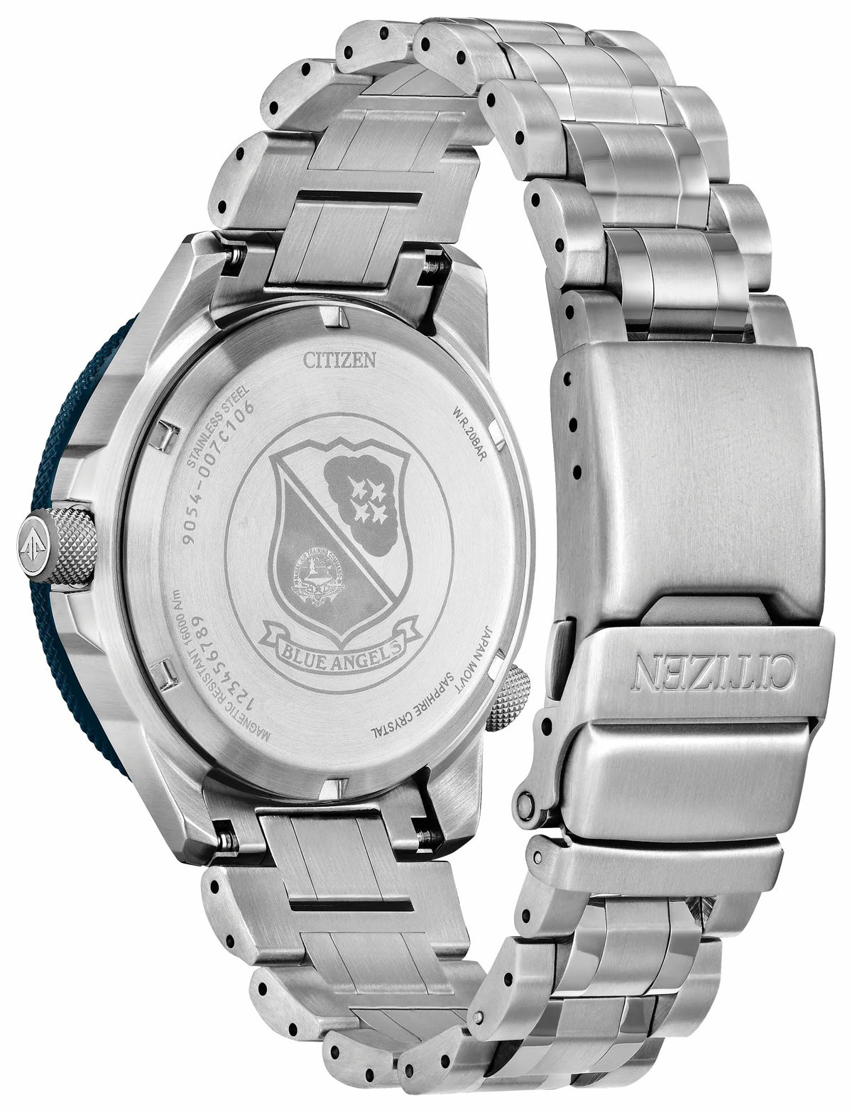 Citizen Promaster Air GMT Navy Dial Stainless Steel Bracelet NB6044-54L