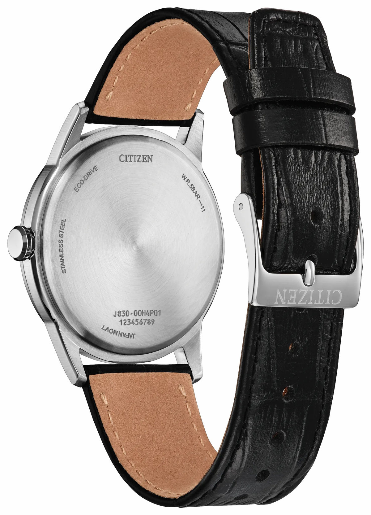 Citizen Rolan Blue Dial Leather Strap FE7130-01L