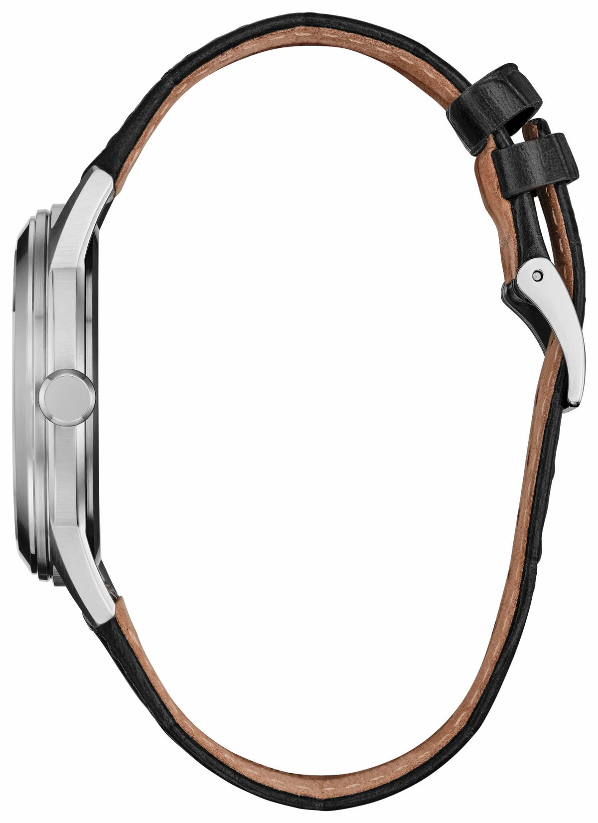Citizen Rolan Black Dial Leather Strap AW2110-06E