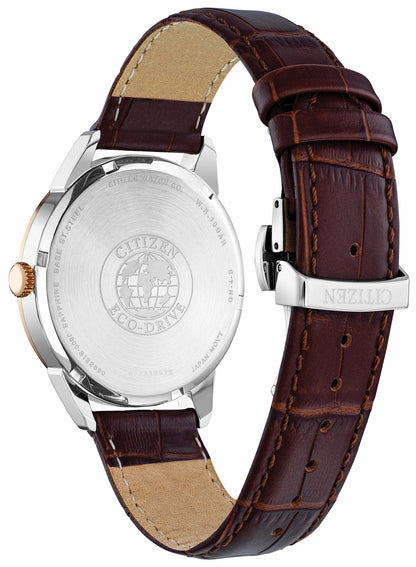 Citizen Rolan Navy Dial Leather Strap AW0096-06L