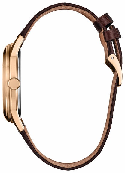 Citizen Rolan Brown Dial Leather Strap AW2113-16X