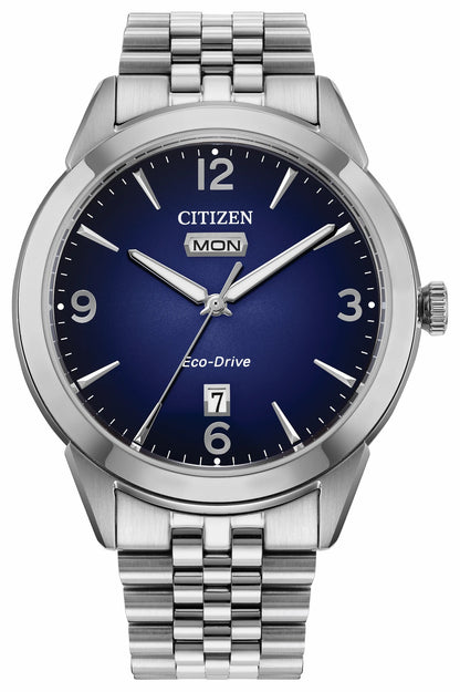 Citizen Rolan Blue Dial Stainless Steel Bracelet AW0150-53L