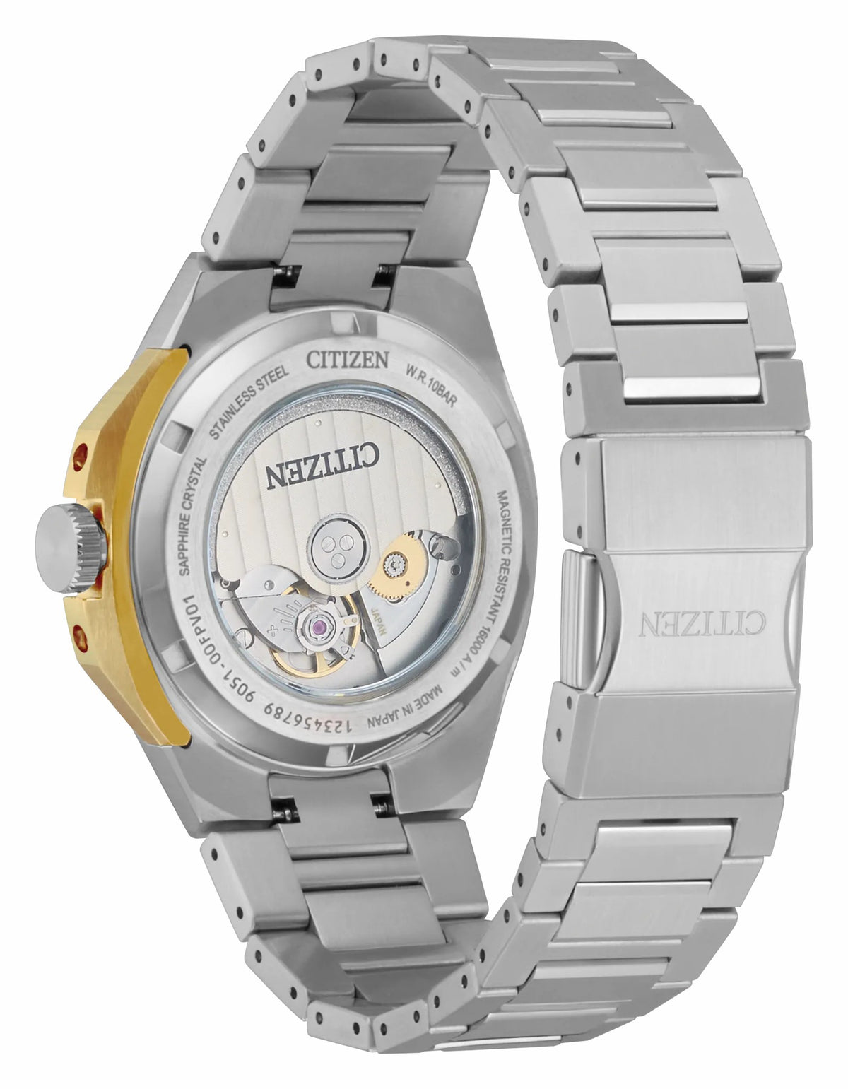 Citizen Series8 White Dial Stainless Steel Bracelet NB6084-50A