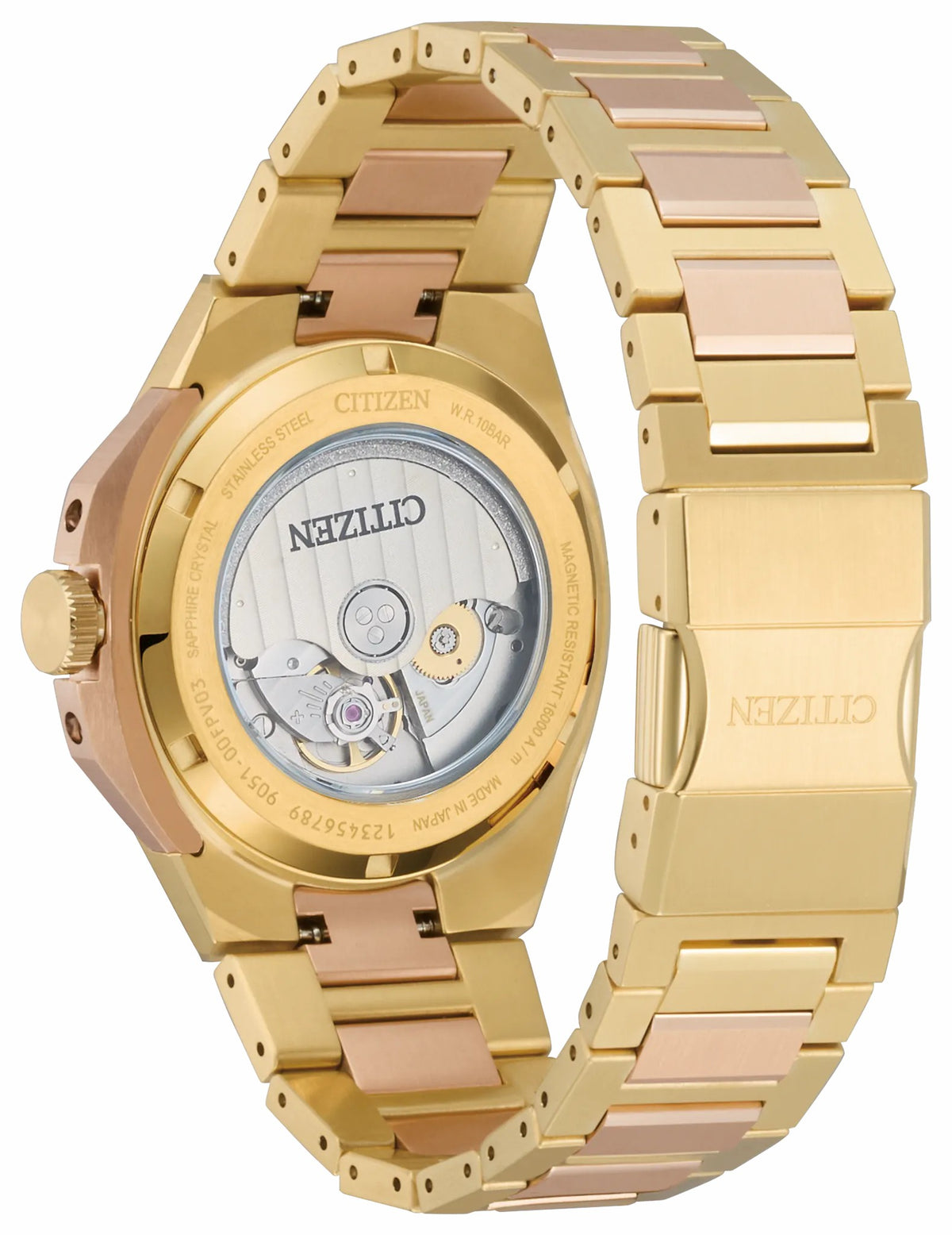 Citizen Series8 Brown Dial Stainless Steel Bracelet NB6085-57W