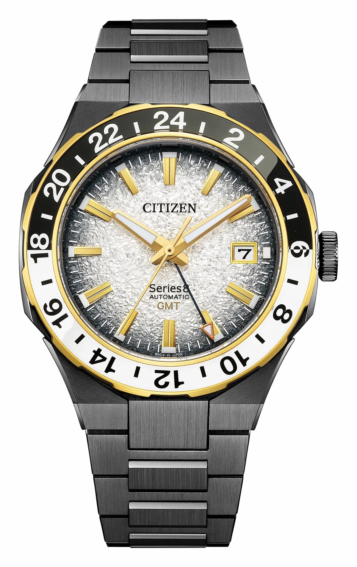 Citizen Series8 880 The Seasons Winter Silver-Tone Dial Stainless Steel Bracelet NB6035-55H