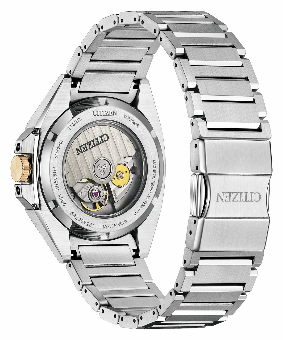 Citizen Series8 831 Champagne Dial Stainless Steel Bracelet NB6059-57P