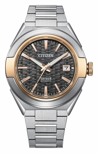Citizen Series8 870 Gray Dial Stainless Steel Bracelet NA1034-51H