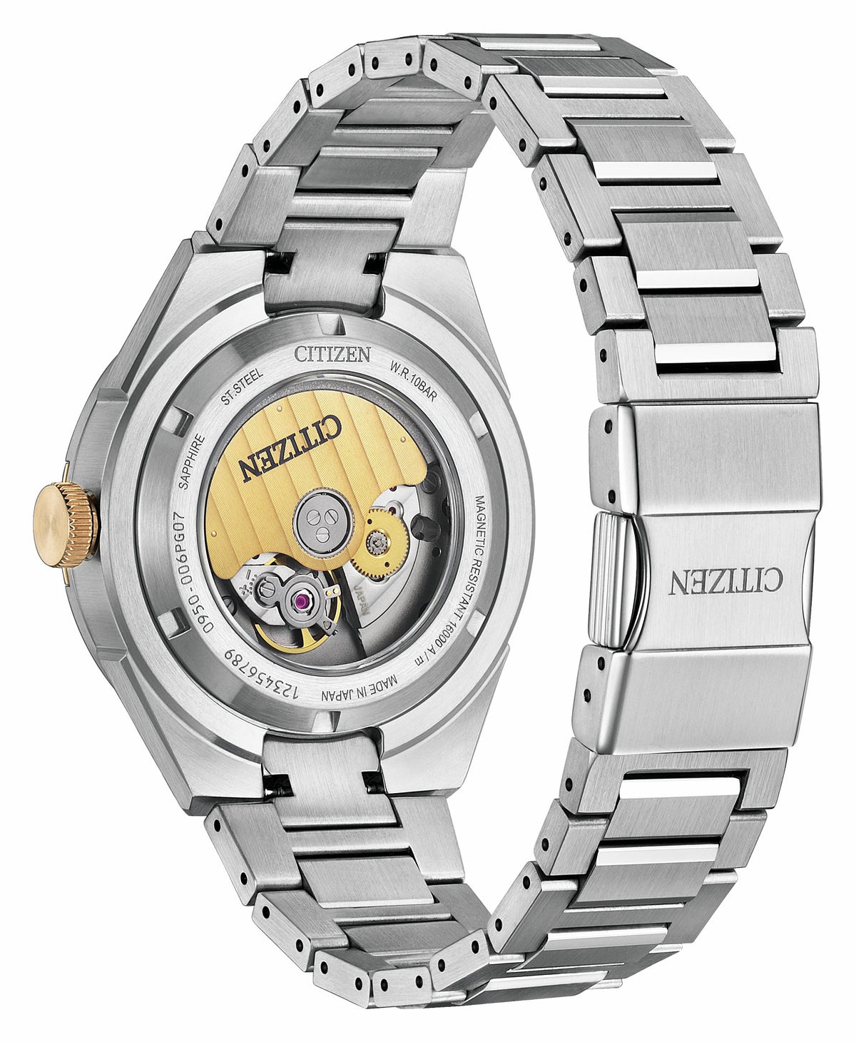 Citizen Series8 870 Gray Dial Stainless Steel Bracelet NA1034-51H