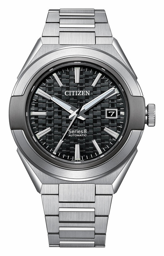 Citizen Series8 870 Black Dial Stainless Steel Bracelet NA1036-56E